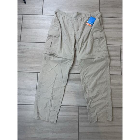 NWT Columbia‎ Men's GRT Convertible Packable Hiking Pants Men's XL Cargo UPF 30 - Picture 1 of 8